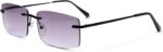Full Lens Reading Glasses for Men Women Spring Hinge Anti Blue Light  Protection Sun Readers Shades Tinted Glasses
