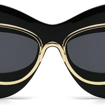 Fashion Lips Cat Eye Sunglasses for Women Vintage Sun Glasses Ladies Gradient Black Shades UV400