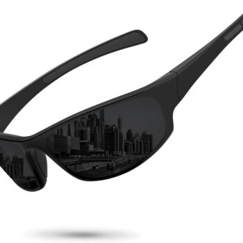 Sports Polarized Sunglasses for Men Women Wrap Around Sun Glasses Fishing Cycling Driving Running UV Protection