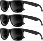 Sunglasses Men Polarized Sun glasses for men Women Classic Matte Black Frame UV Protection 3pack